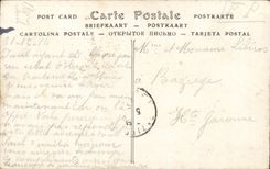 Nimes CPA der Garten der Terrasse