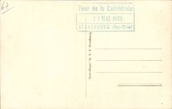 CPA Strasbourg the bath with the plants