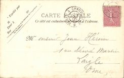 Paris CPA Palate of Beautiful arts