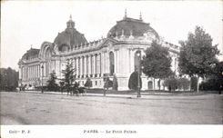 Paris CPA the small palace