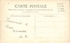 Paris CPA the small palace