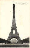 Paris CPA the Eiffel Tower
