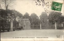 Paris CPA Bois de Boulogne L'entree de la roseraie