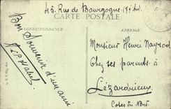 Paris CPA Gate Saint Denis