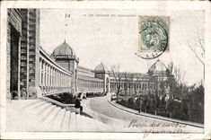 Paris CPA Trocadero arcades