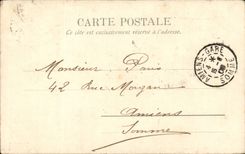 Paris CPA Monument of Alphonse dAudeet to the Fields elysees