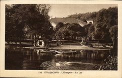 Strasbourg CPA the orangery the lake