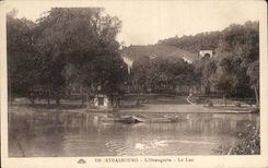 Strasbourg CPA the orangery the lake