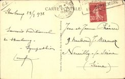 Strasbourg CPA Cathedral Nest of storks