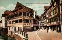 Strasbourg CPA Street of the bath to the plants