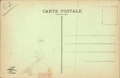 Strasbourg CPA Street of the bath to the plants