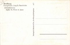 Strasbourg CPA Eglise St hones the young person