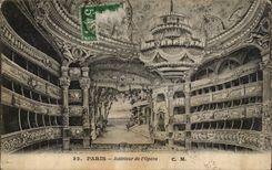 Paris CPA Interieur de l'opera