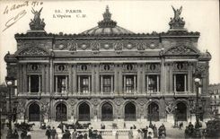 Paris CPA Opera