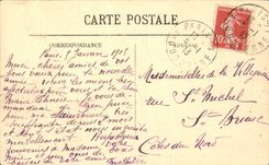 Paris CPA Bridge of Iena and Trocadero