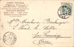 CPA Fantaisie Compiegne Paysans Glaneurs