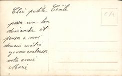 CPA Fantasy Child Christ Cross