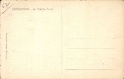 Strasbourg CPA the old women towers