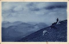 CPA Auvergne the area of Puys