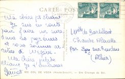 CPA Collar of Voza Its fields of ski