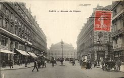 Paris CPA Which occurred of the opera