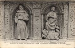 Paris CPA Musee de sculpture comparee Cathedrale Saint Pierre de Nantes tombeau de Francois II 