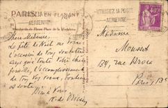 Paris CPA Church of the Commercial Madeleine of flowers