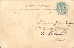 CPA Phantasie-Eifass Ostern