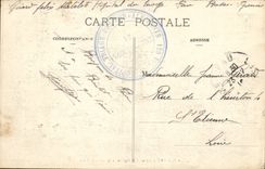 CPA Pau Statue von Artagnan und der Gaumen des Winters