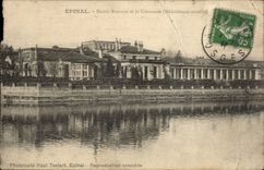 CPA Epinal Roman House and the colonnade (library library)