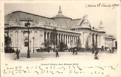 Paris CPA Grand Palais of Beautiful arts