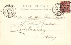 Paris CPA Grand Palais of Beautiful arts