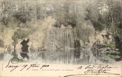 Paris CPA Bois de Boulogne la cascade