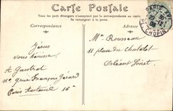 Paris CPA Vault of the Val de Grâce the nave