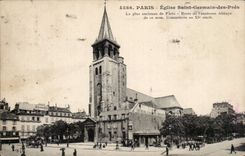 Paris CPA Church Saint Germain of Near