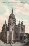 Paris CPA Basilique du Sacre Coeur de montmartre