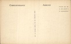 Paris CPA le lac du bois de boulogne