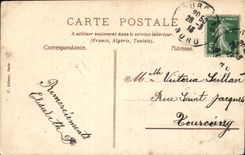 CPA FAntaisie Paysans