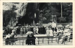 CPA Lourdes the miraculous cave