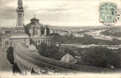 Paris CPA Panorama of the Seine prrise of Trocadero