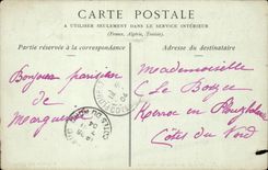 Paris CPA Park Heap the colonnade