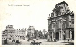 Paris CPA Cour du Carrousel