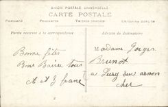 CPA Fantasy Child Baby Good festival