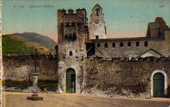 Saint Saver CPA the church of the templiers