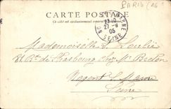 CPA Monument d'alphand dans l'avenue du Bois de boulogne