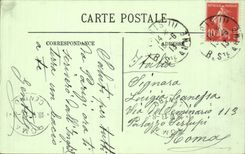 Paris CPA the Madeleine and the Royal street