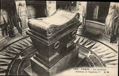 Paris CPA Invalides the Tomb of Napoleon 1st