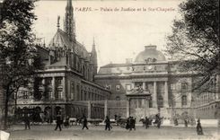 Paris CPA palais de Justice et la Sainte Chapelle