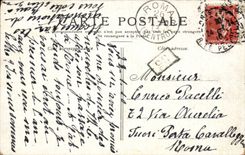 Paris CPA L'emplacement des Tuileries