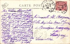 Paris CPA Le Louvre (vue prise du pavillon de Sully )